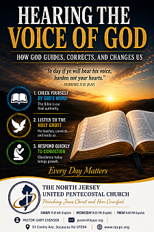 Hearing the voice of God cover
